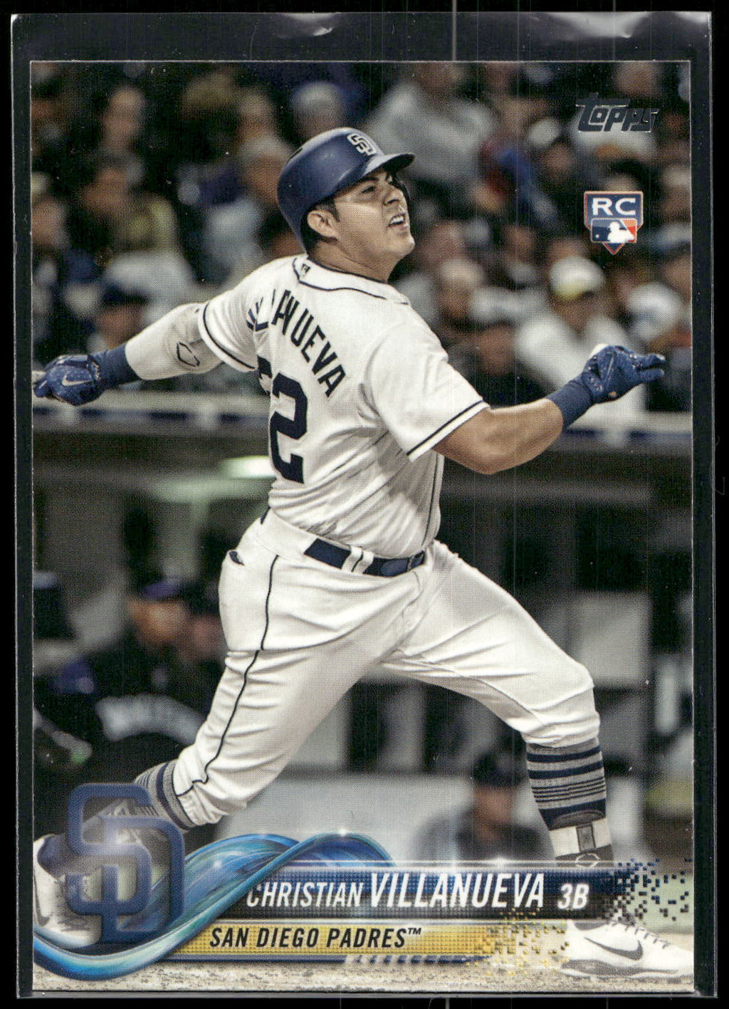 2018 Topps #661 Christian Villanueva