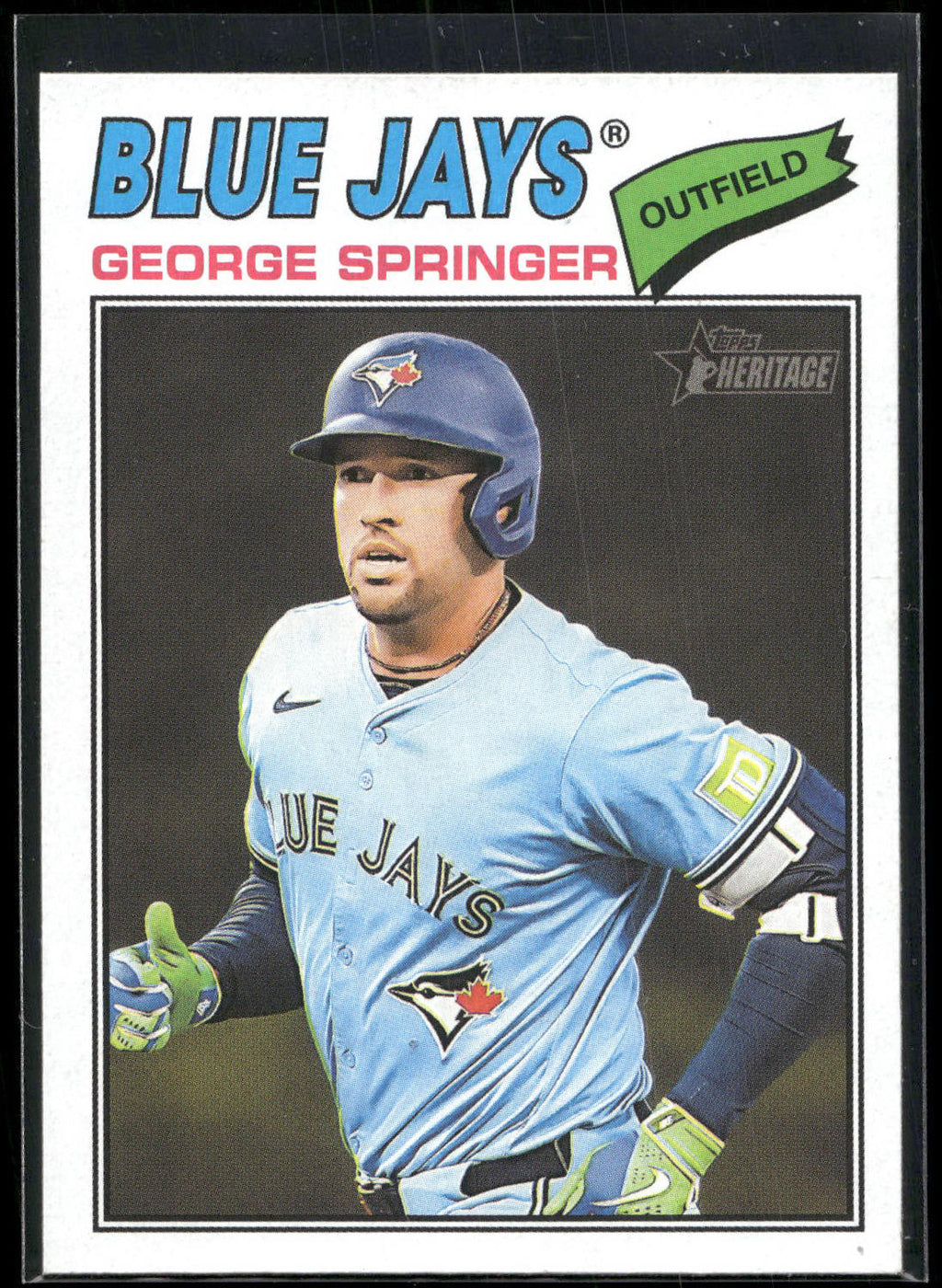 2026 Topps Heritage #108 George Springer