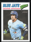 2026 Topps Heritage #108 George Springer