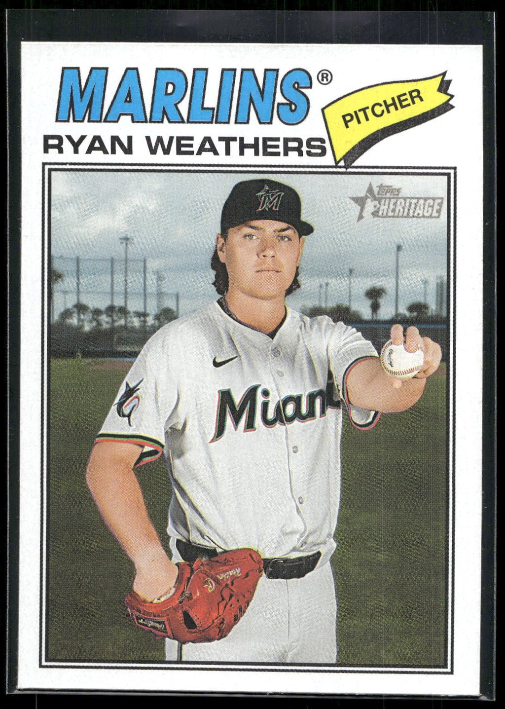 2026 Topps Heritage #307 Ryan Weathers