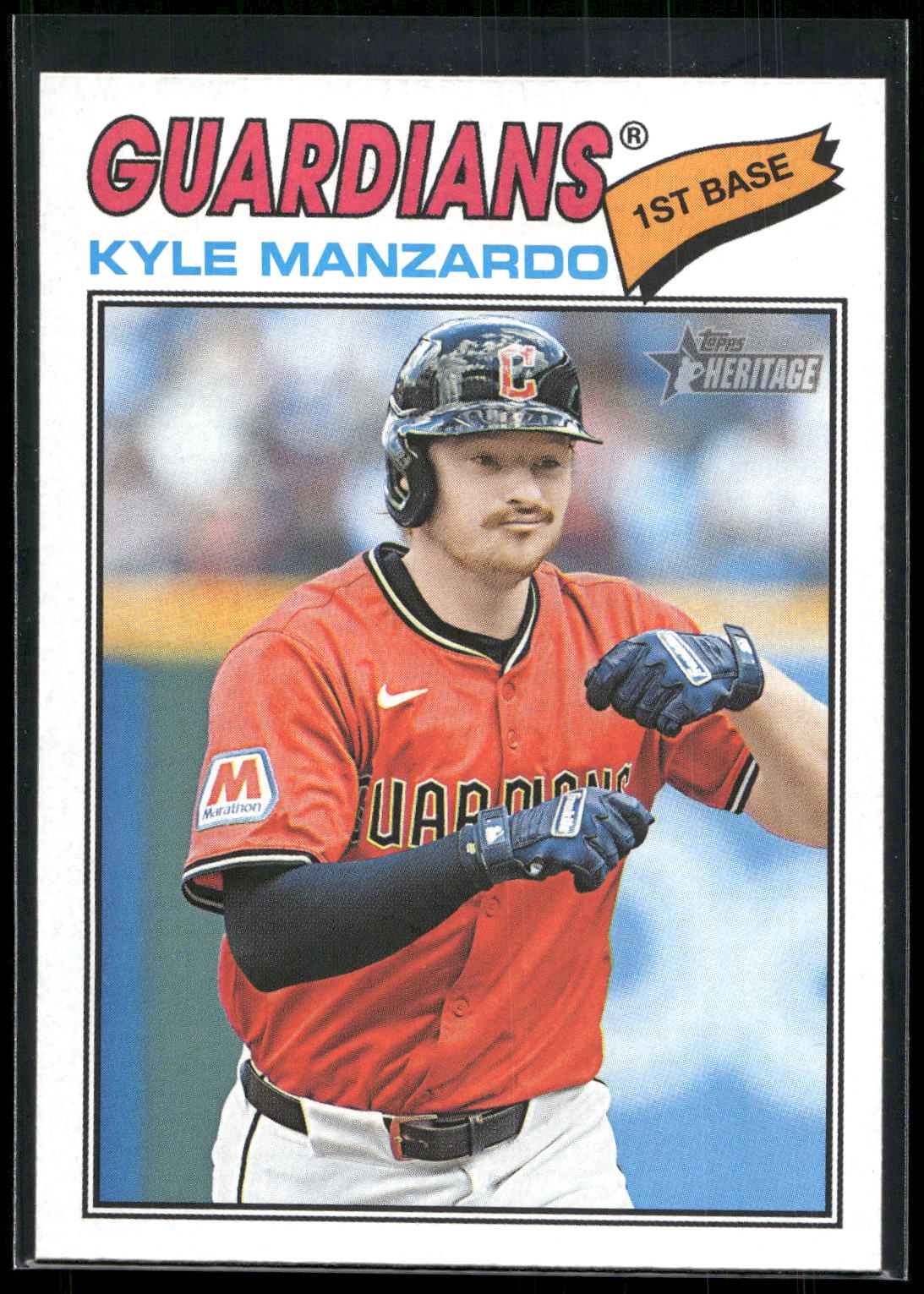 2026 Topps Heritage #133 Kyle Manzardo