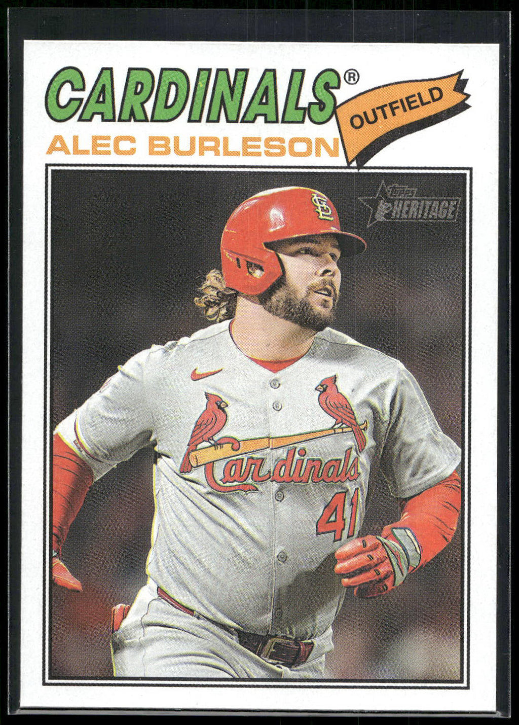 2026 Topps Heritage #165 Alec Burleson
