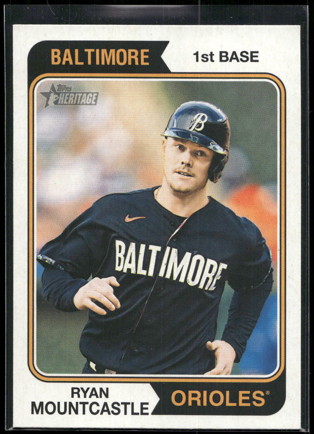 2023 Topps Heritage #670 Ryan Mountcastle