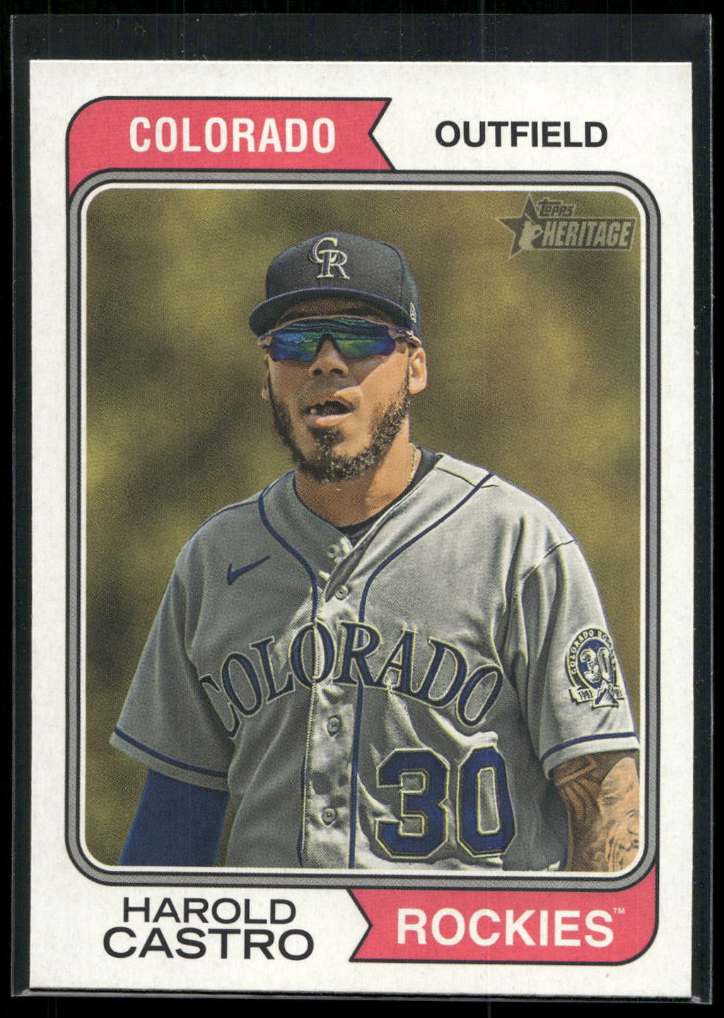 2023 Topps Heritage #521 Harold Castro