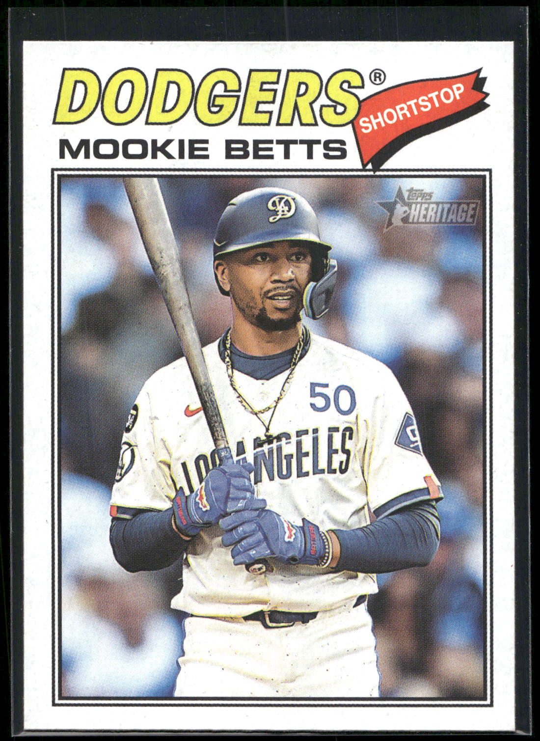 2026 Topps Heritage #12 Mookie Betts