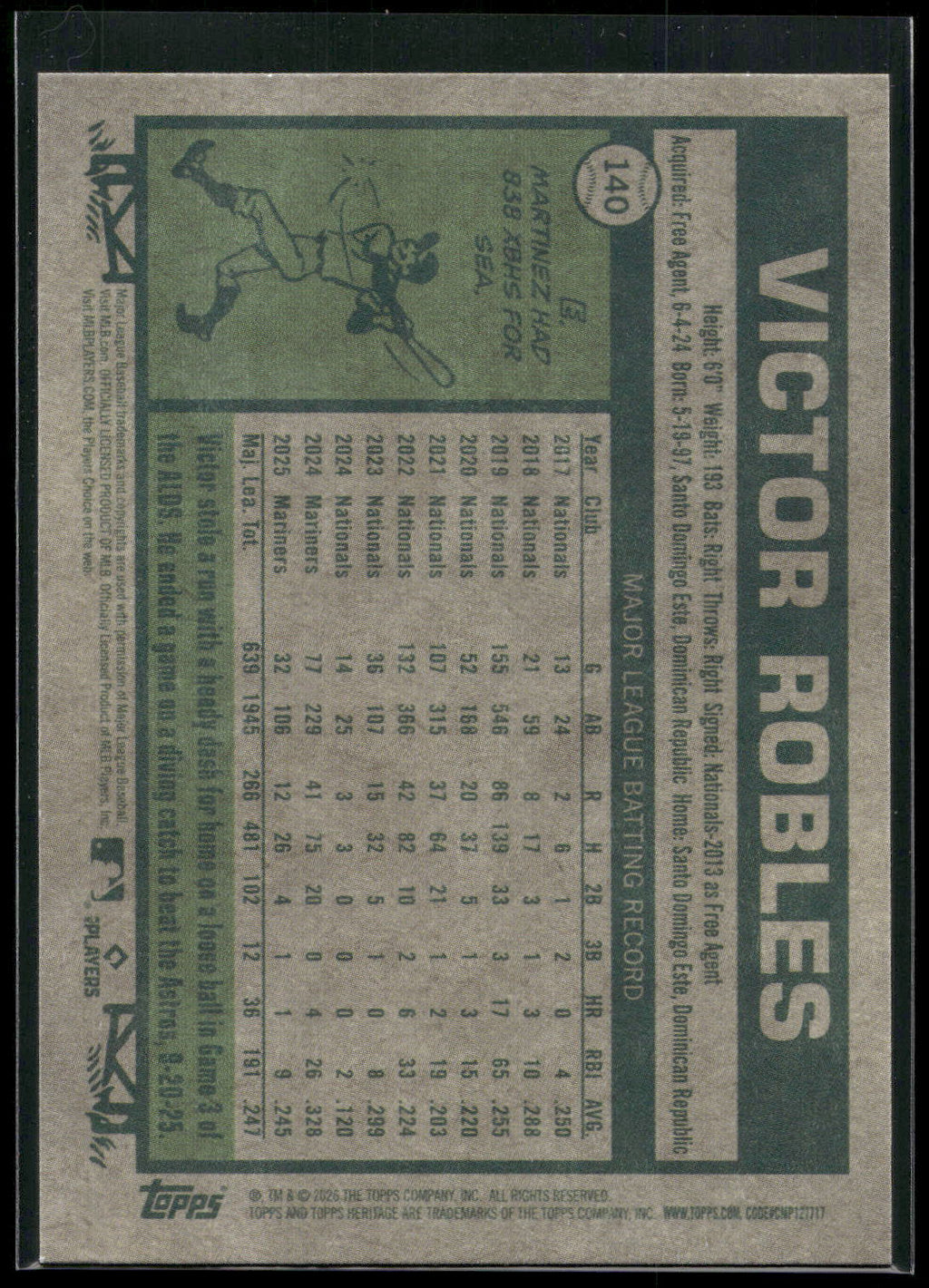 2026 Topps Heritage #12 Mookie Betts