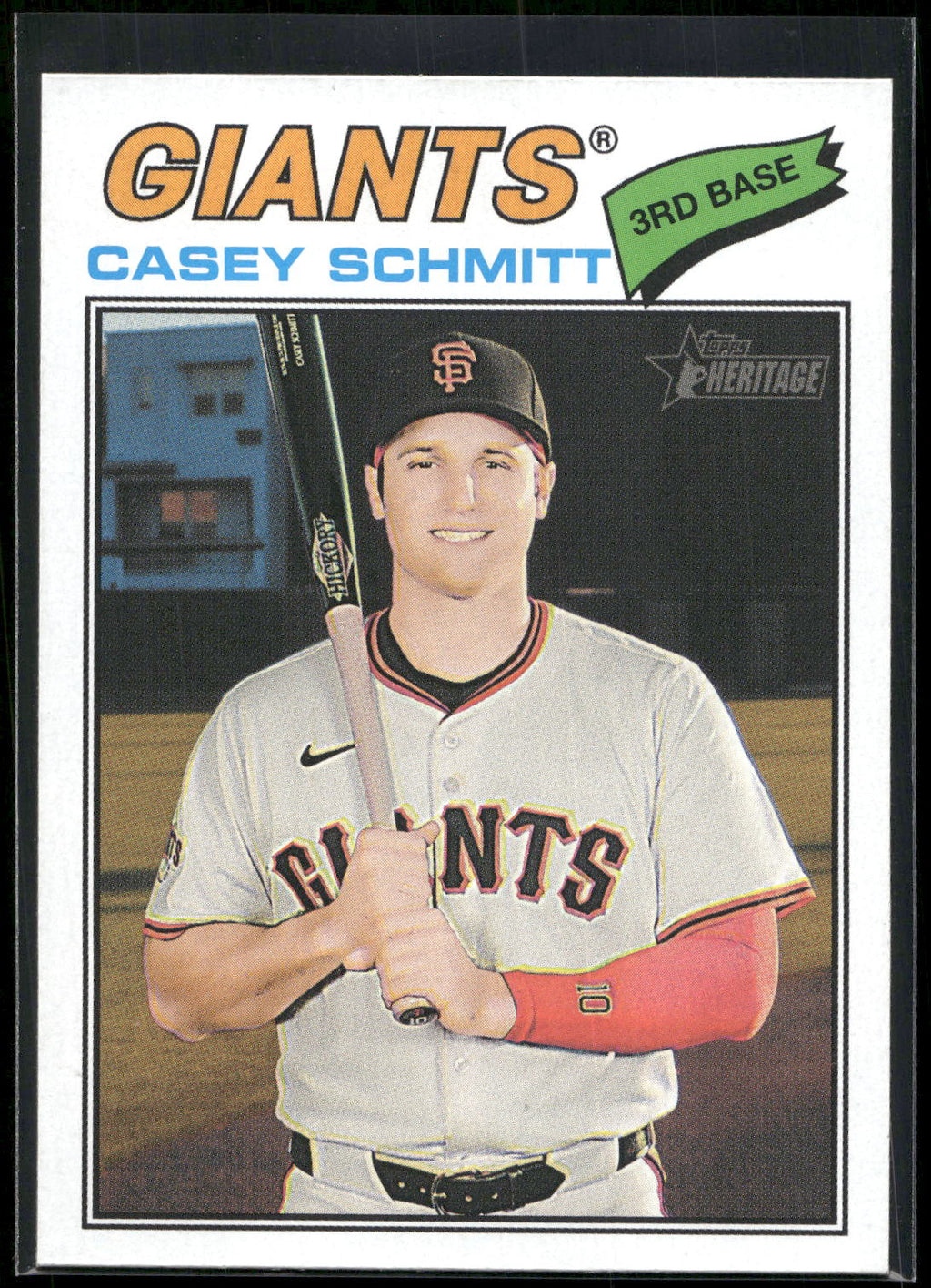 2026 Topps Heritage #27 Casey Schmitt