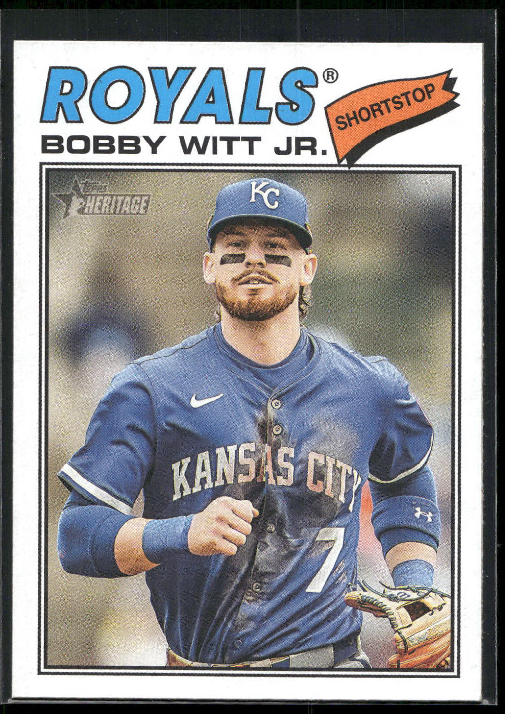 2026 Topps Heritage #160 Bobby Witt Jr.