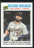 2026 Topps Heritage #234 Riley Greene
