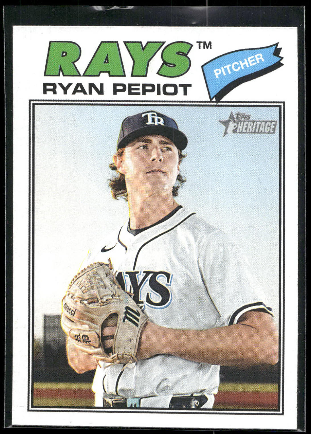 2026 Topps Heritage #34 Ryan Pepiot