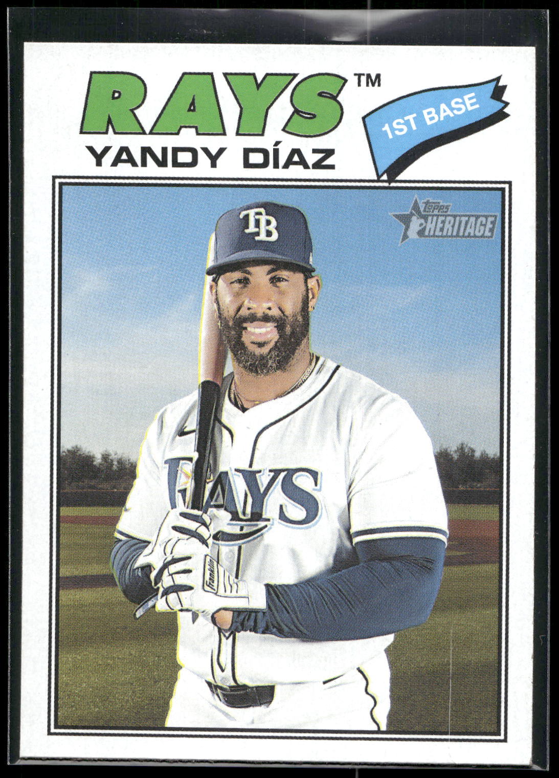 2026 Topps Heritage #47 Yandy Díaz