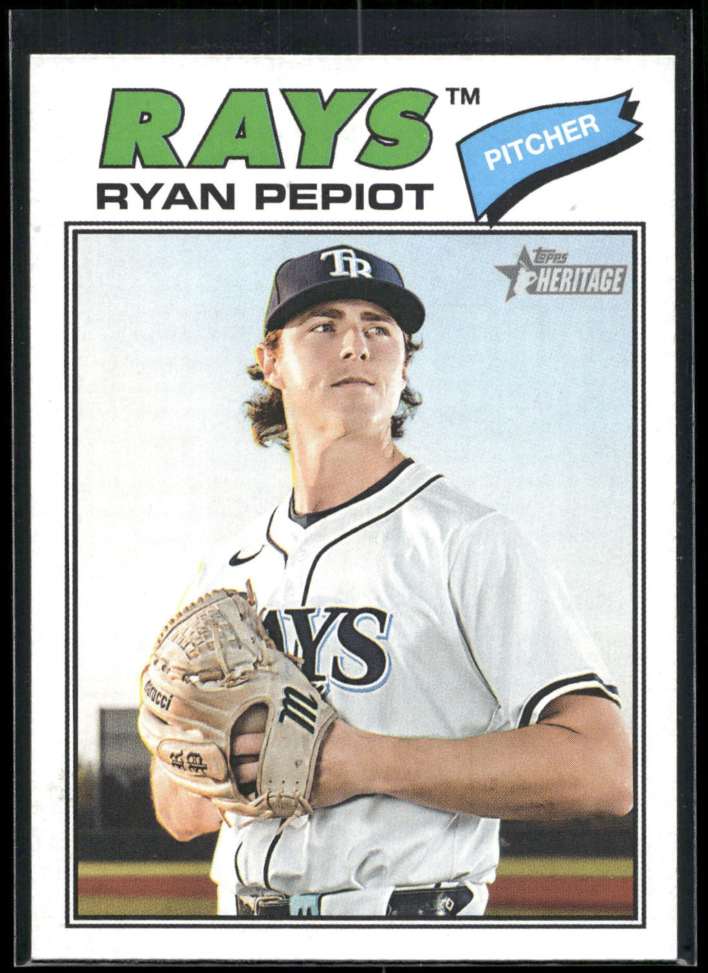 2026 Topps Heritage #34 Ryan Pepiot