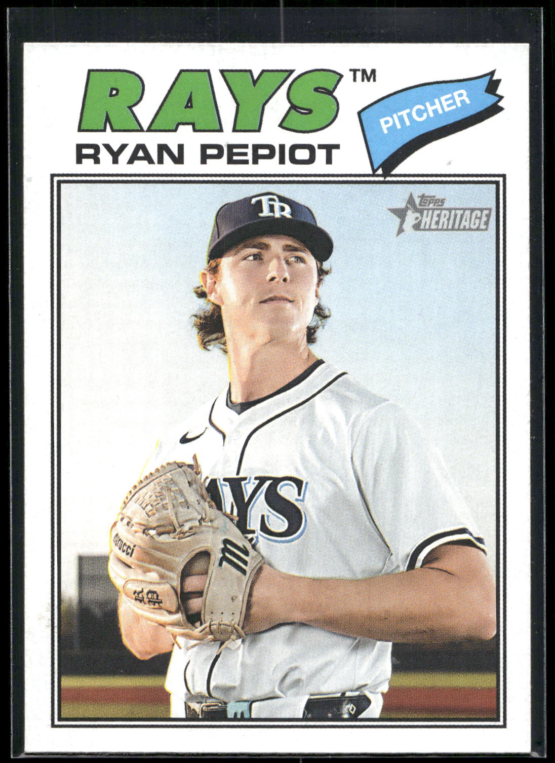 2026 Topps Heritage #34 Ryan Pepiot