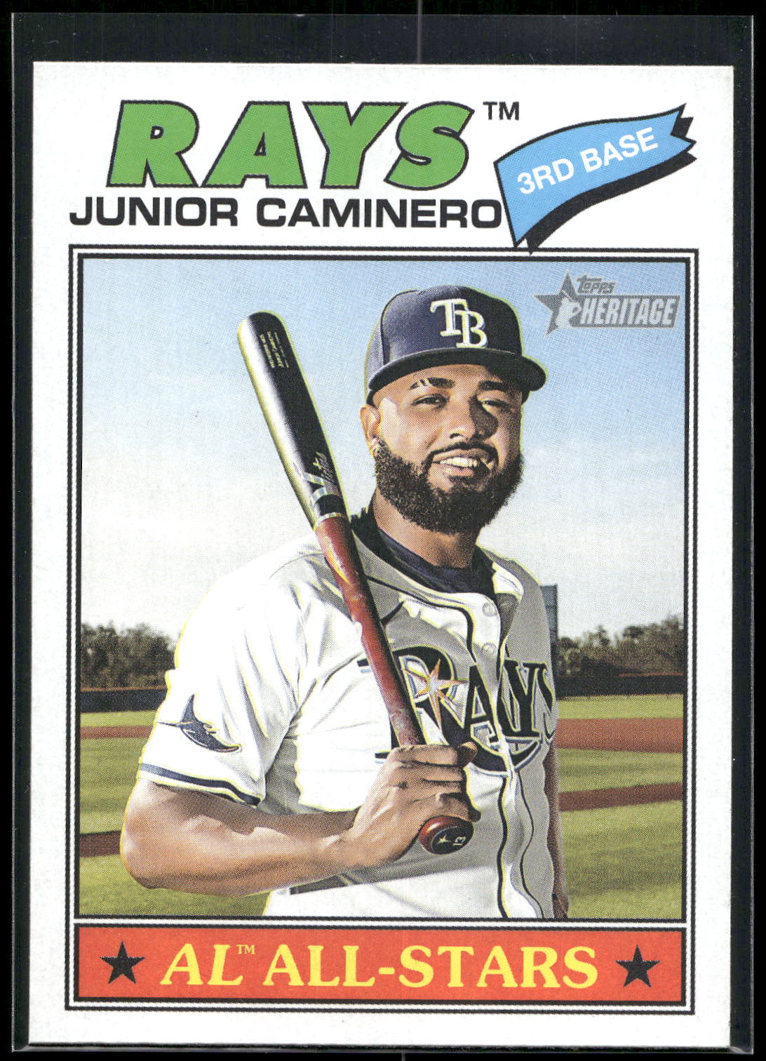 2026 Topps Heritage #380 Junior Caminero