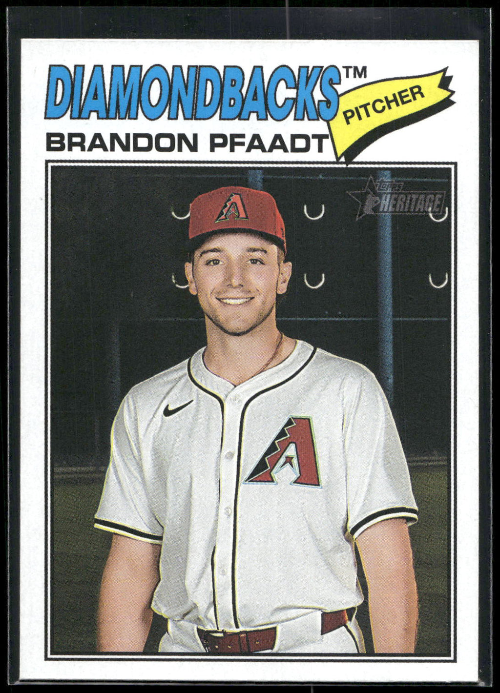 2026 Topps Heritage #126 Brandon Pfaadt