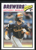 2026 Topps Heritage #128 Anthony Seigler