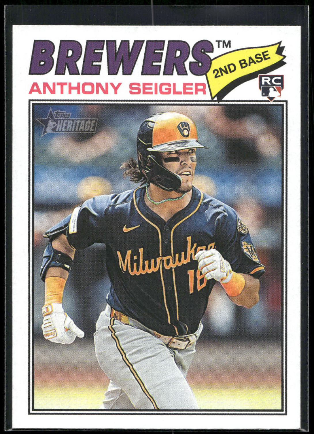 2026 Topps Heritage #128 Anthony Seigler