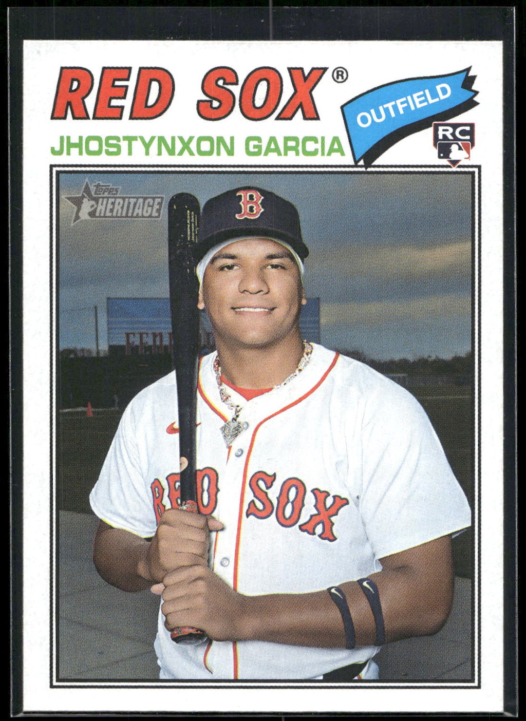 2026 Topps Heritage #112 Jhostynxon Garcia