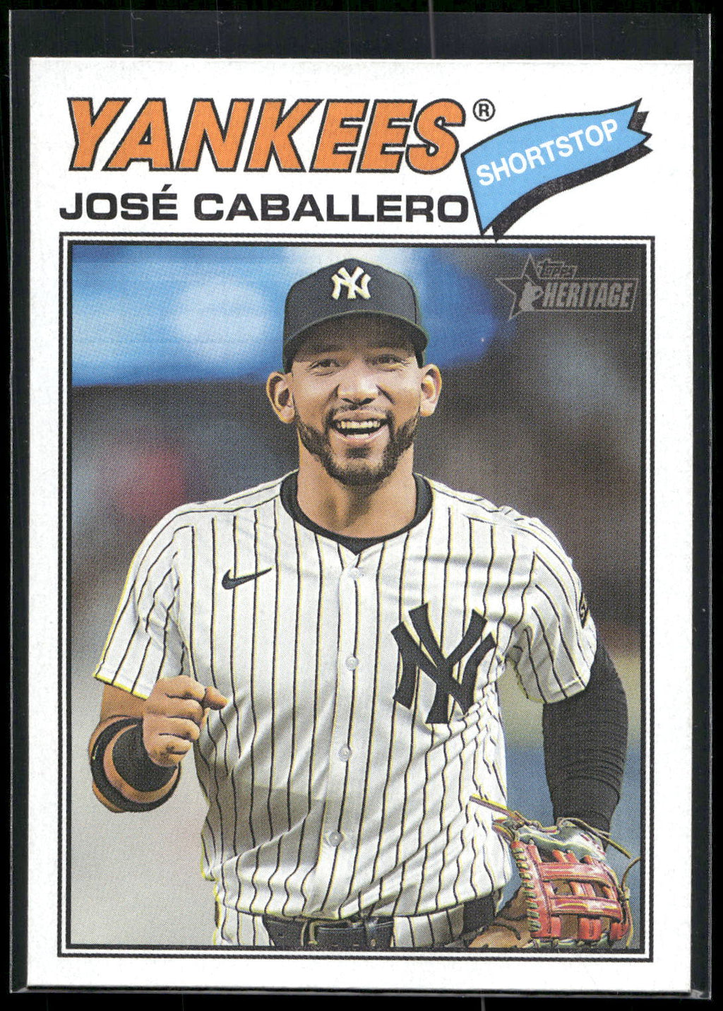 2026 Topps Heritage #328 José Caballero