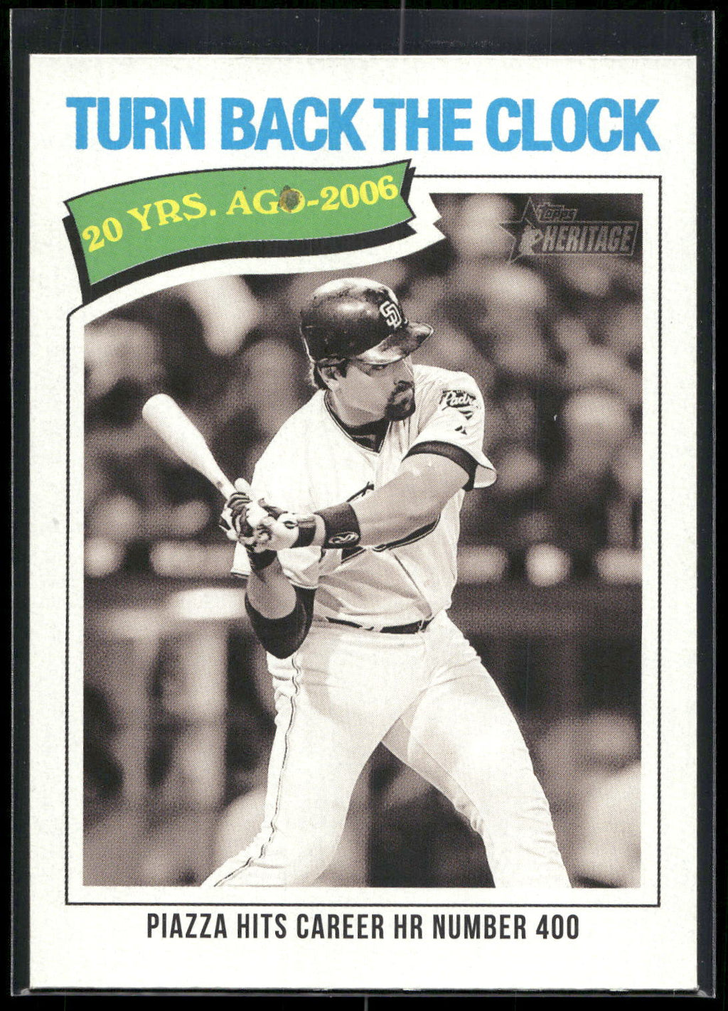 2026 Topps Heritage #336 Mike Piazza