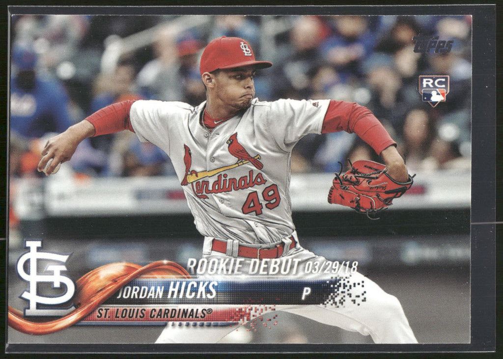 2018 Topps Update #US288 Jordan Hicks