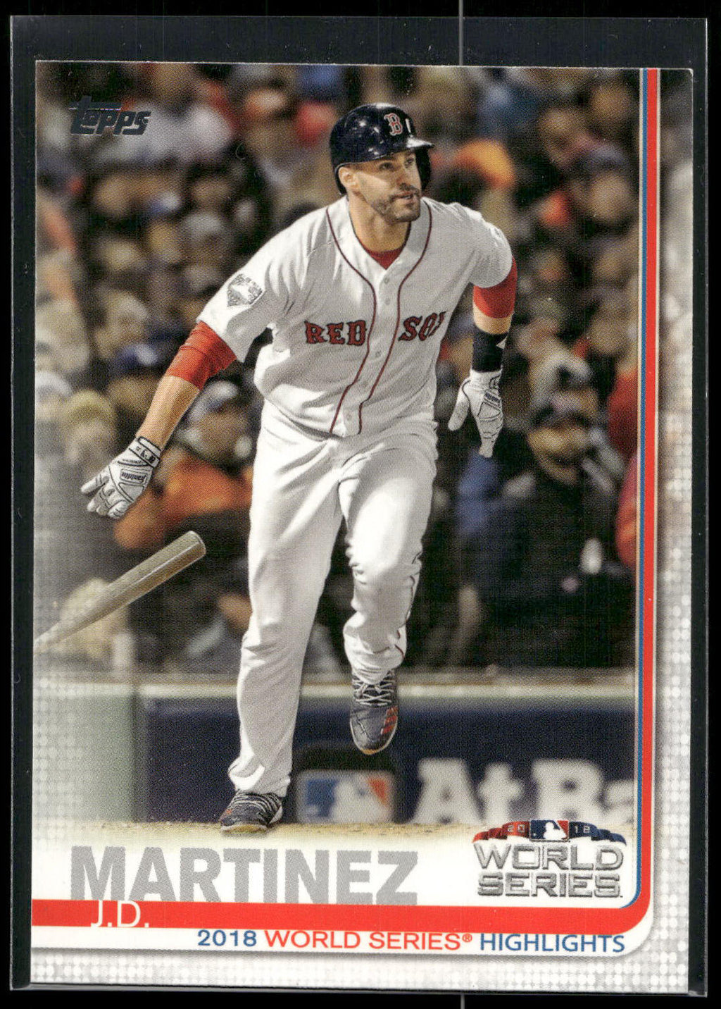 2019 Topps #76 J.D. Martinez