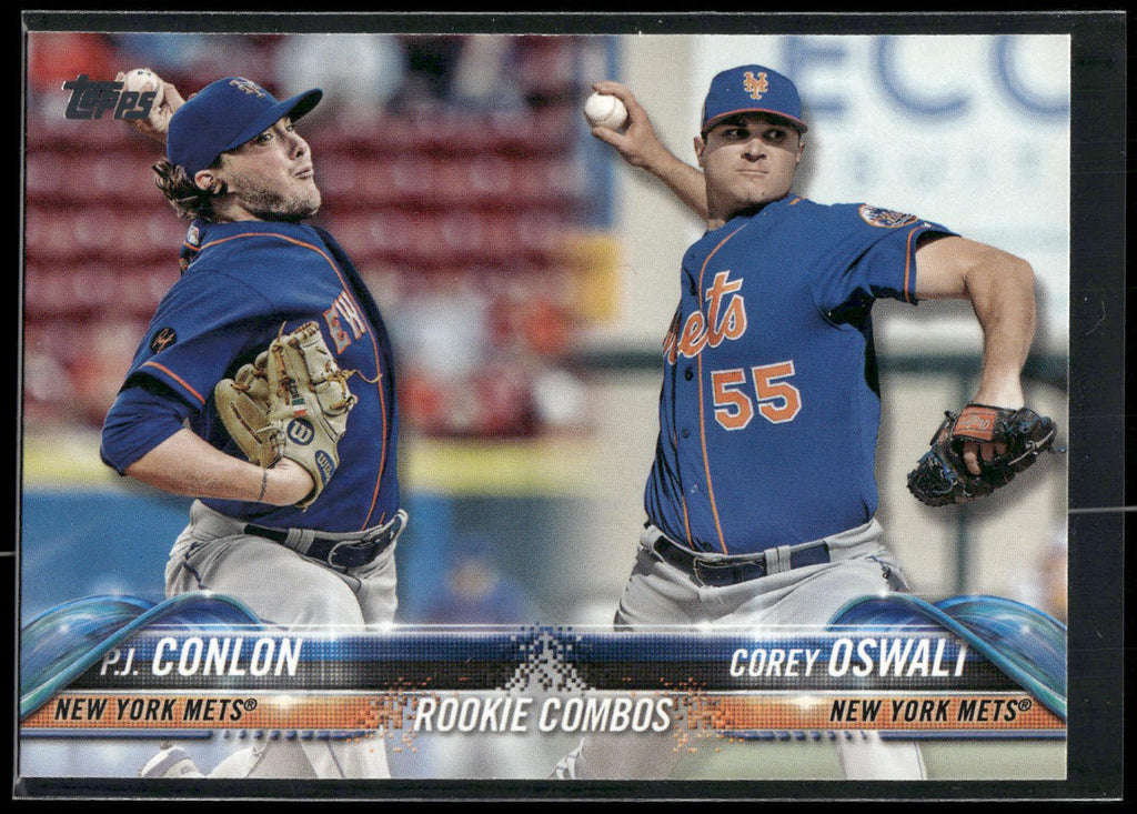 2018 Topps Update #US13 P.J. Conlon / Corey Oswalt RCOM,