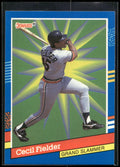 1991 Donruss #7a Cecil Fielder Grand Slammers