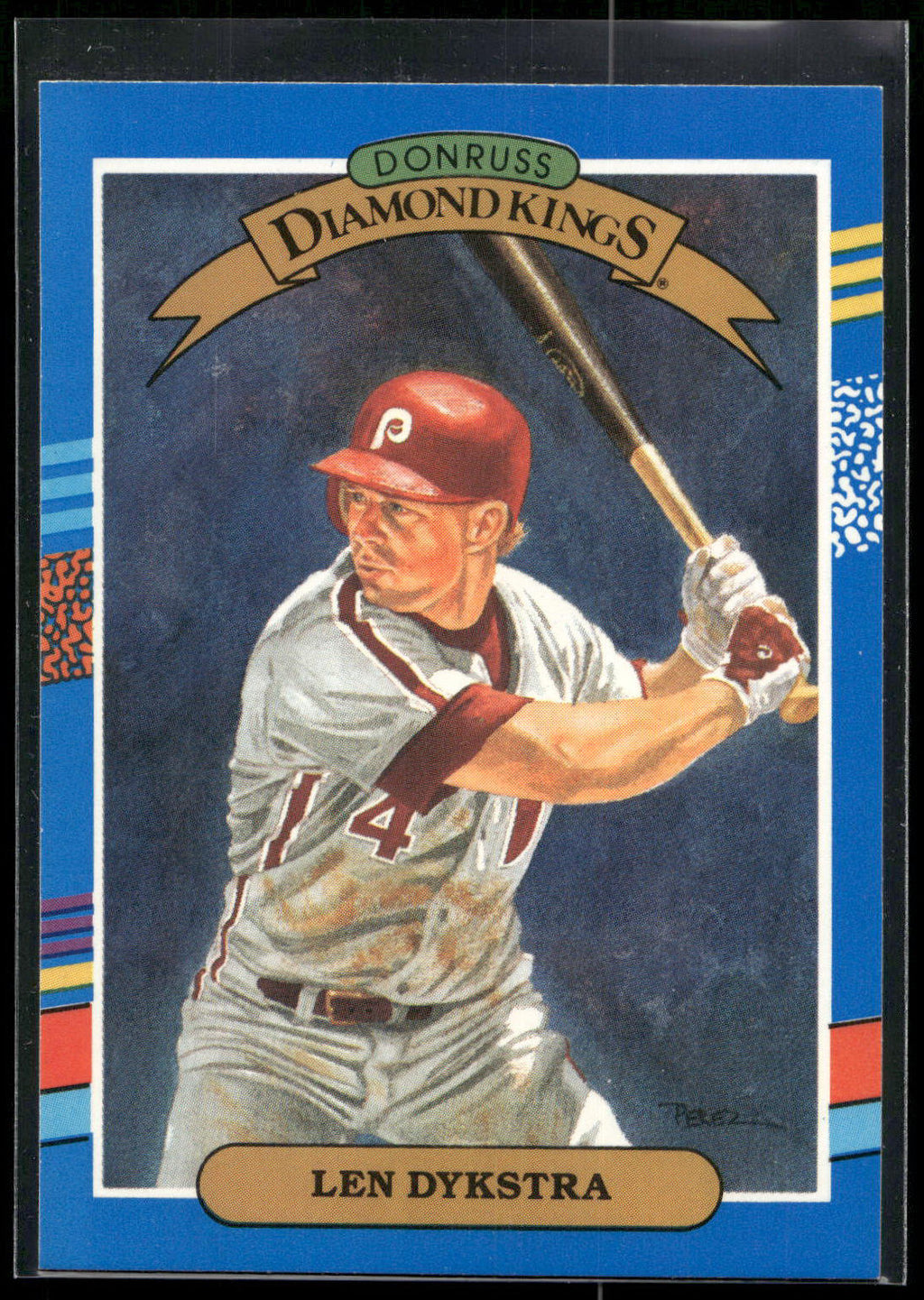 1991 Donruss #7 Lenny Dykstra Super Diamond Kings