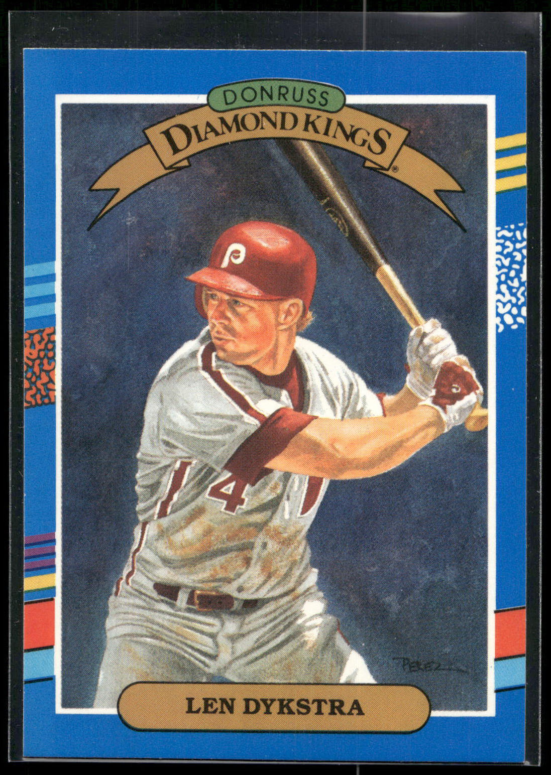 1991 Donruss #7 Lenny Dykstra Super Diamond Kings