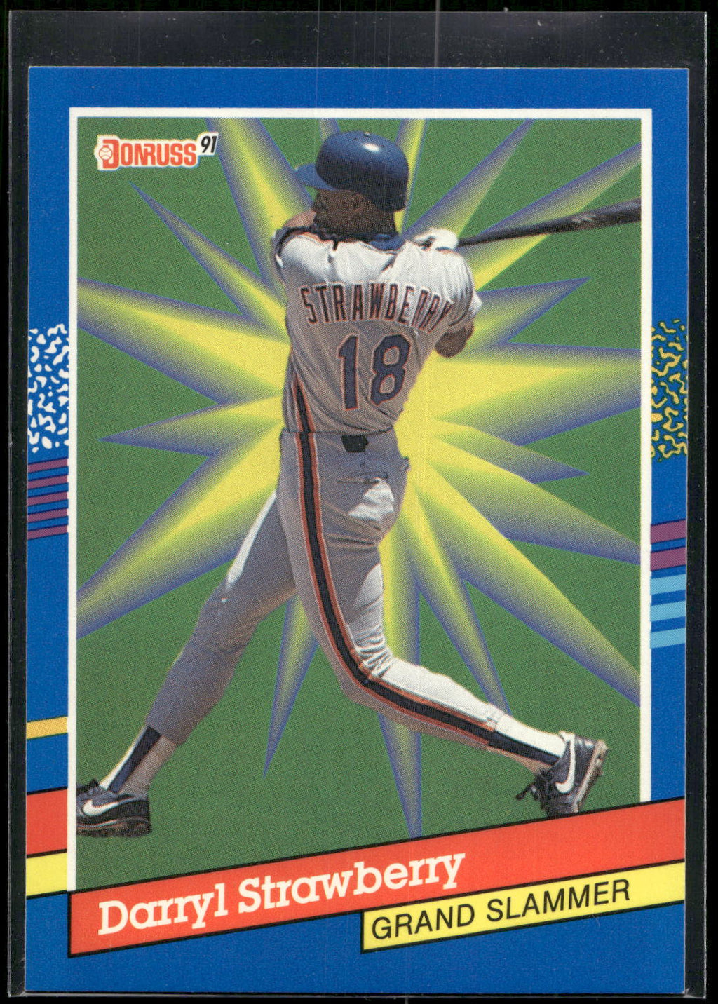1991 Donruss #13a Darryl Strawberry Grand Slammers