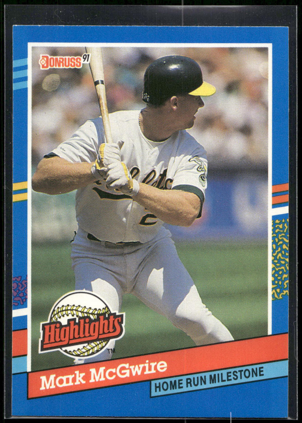 1991 Donruss #BC-9 Mark McGwire Bonus Cards