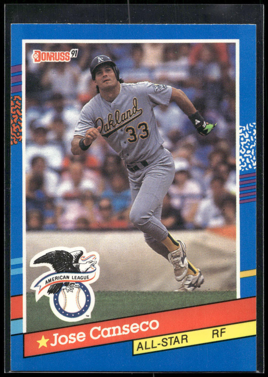 1991 Donruss #50 Jose Canseco