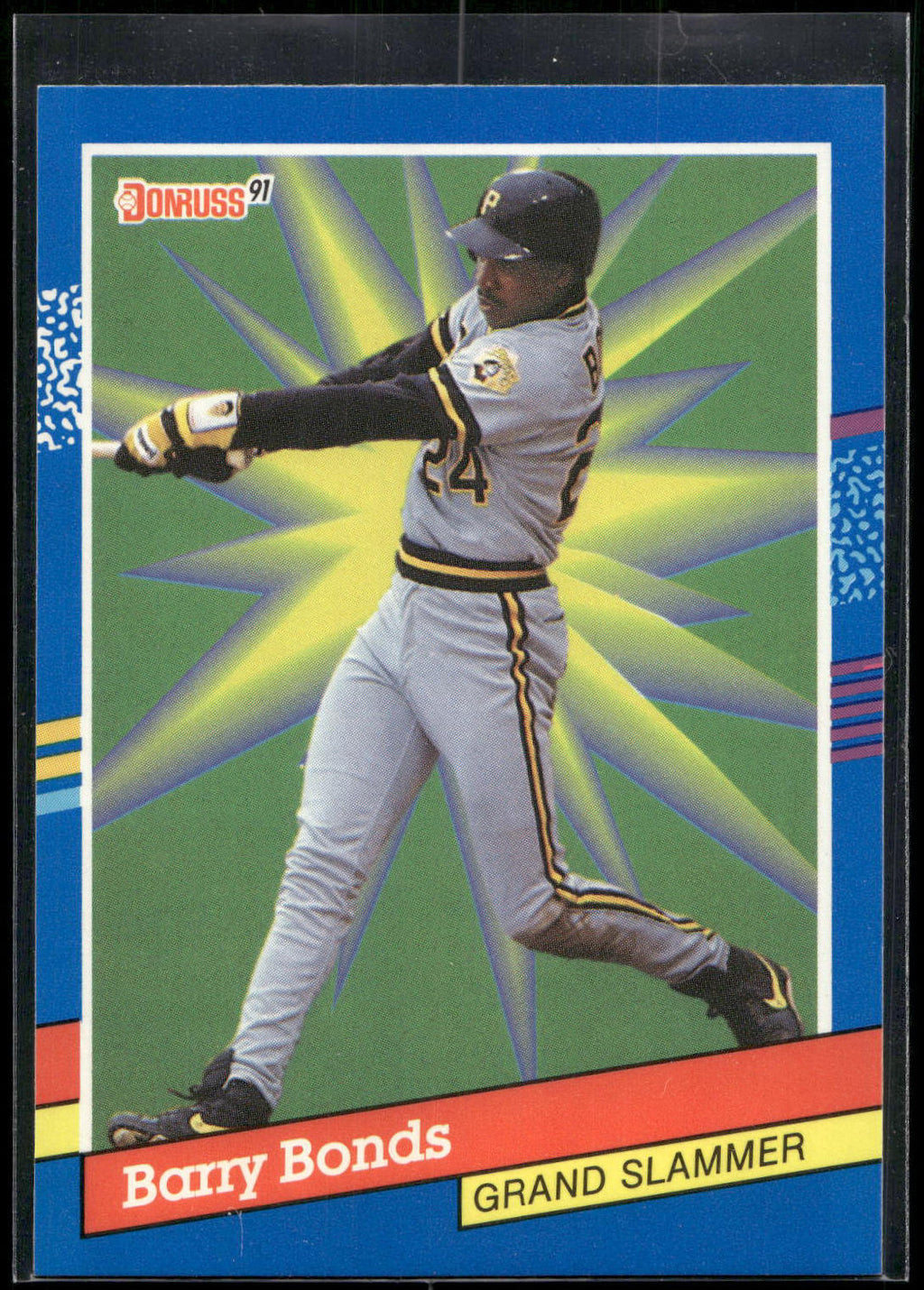 1991 Donruss #5d Barry Bonds Grand Slammers