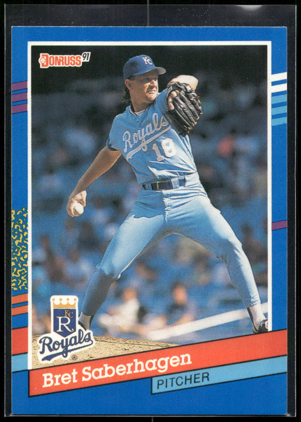 1991 Donruss #88 Bret Saberhagen