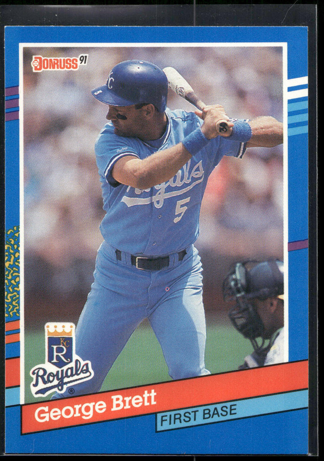 1991 Donruss #201 George Brett