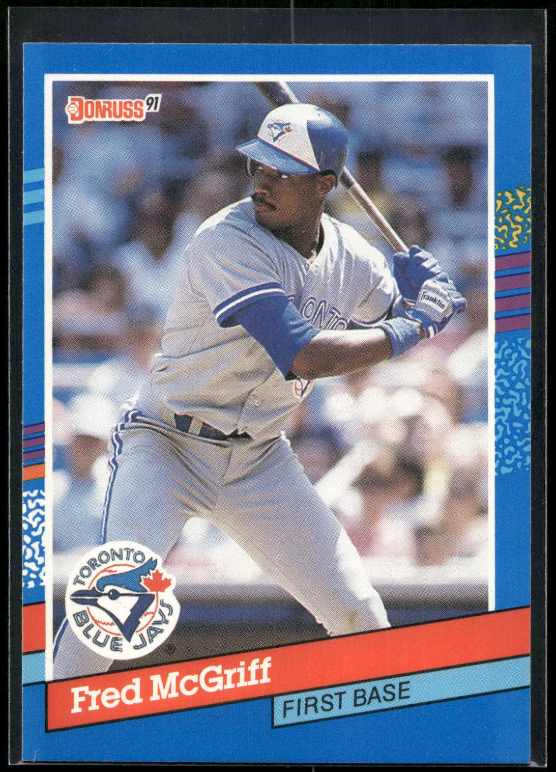 1991 Donruss #261 Fred McGriff