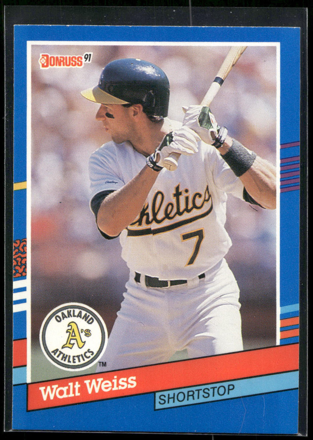 1991 Donruss #214 Walt Weiss