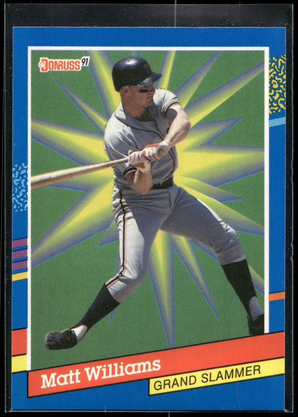 1991 Donruss #8e Matt Williams Grand Slammers