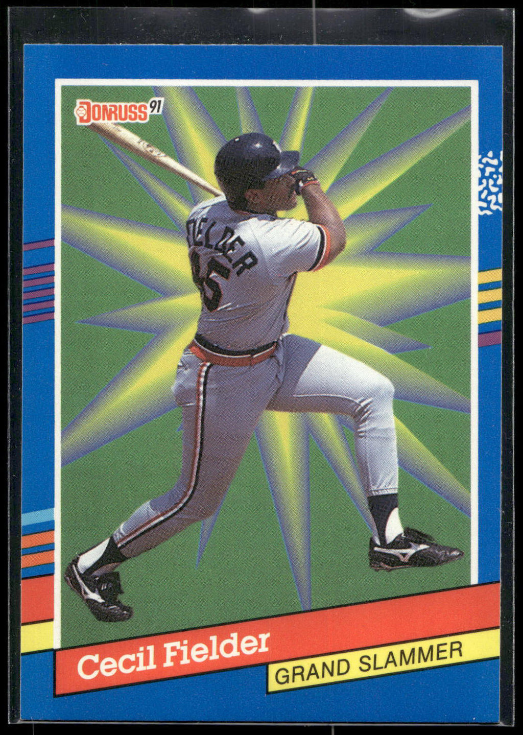 1991 Donruss #7c Cecil Fielder Grand Slammers