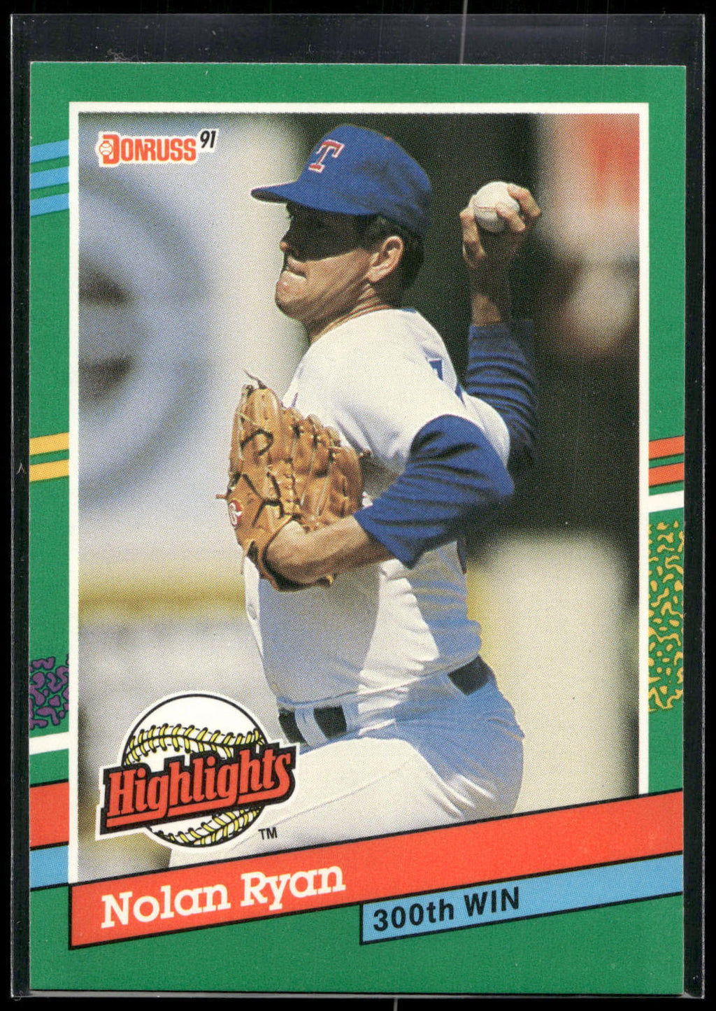1991 Donruss #BC-15 Nolan Ryan Bonus Cards