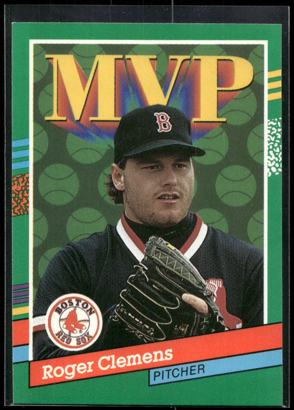 1991 Donruss #395 Roger Clemens
