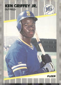 1989 Fleer #548 Ken Griffey Jr.