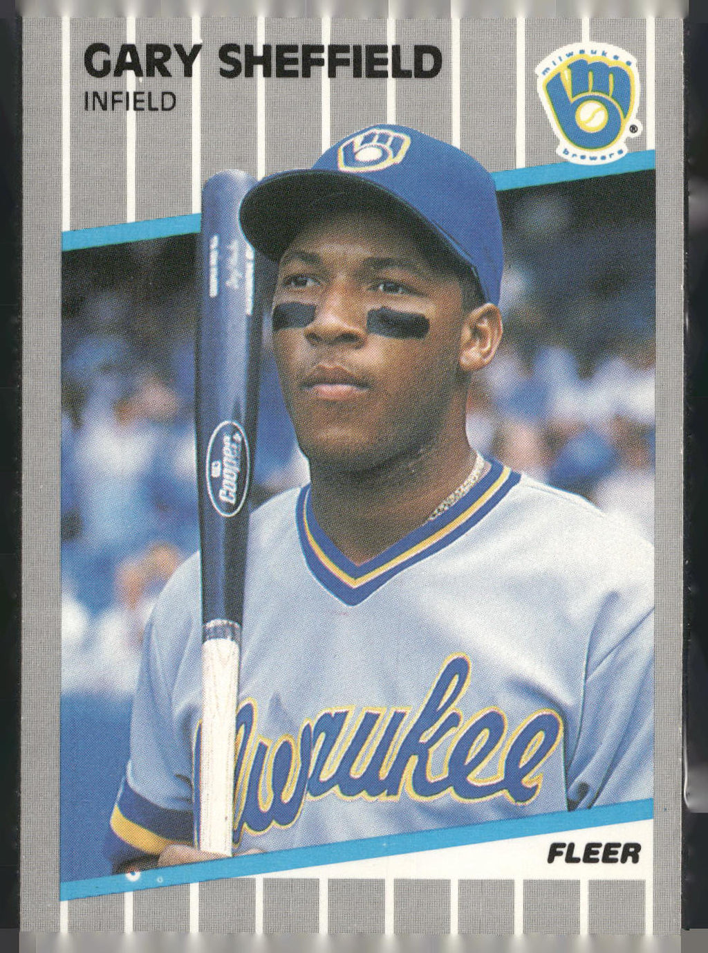 1989 Fleer #196 Gary Sheffield