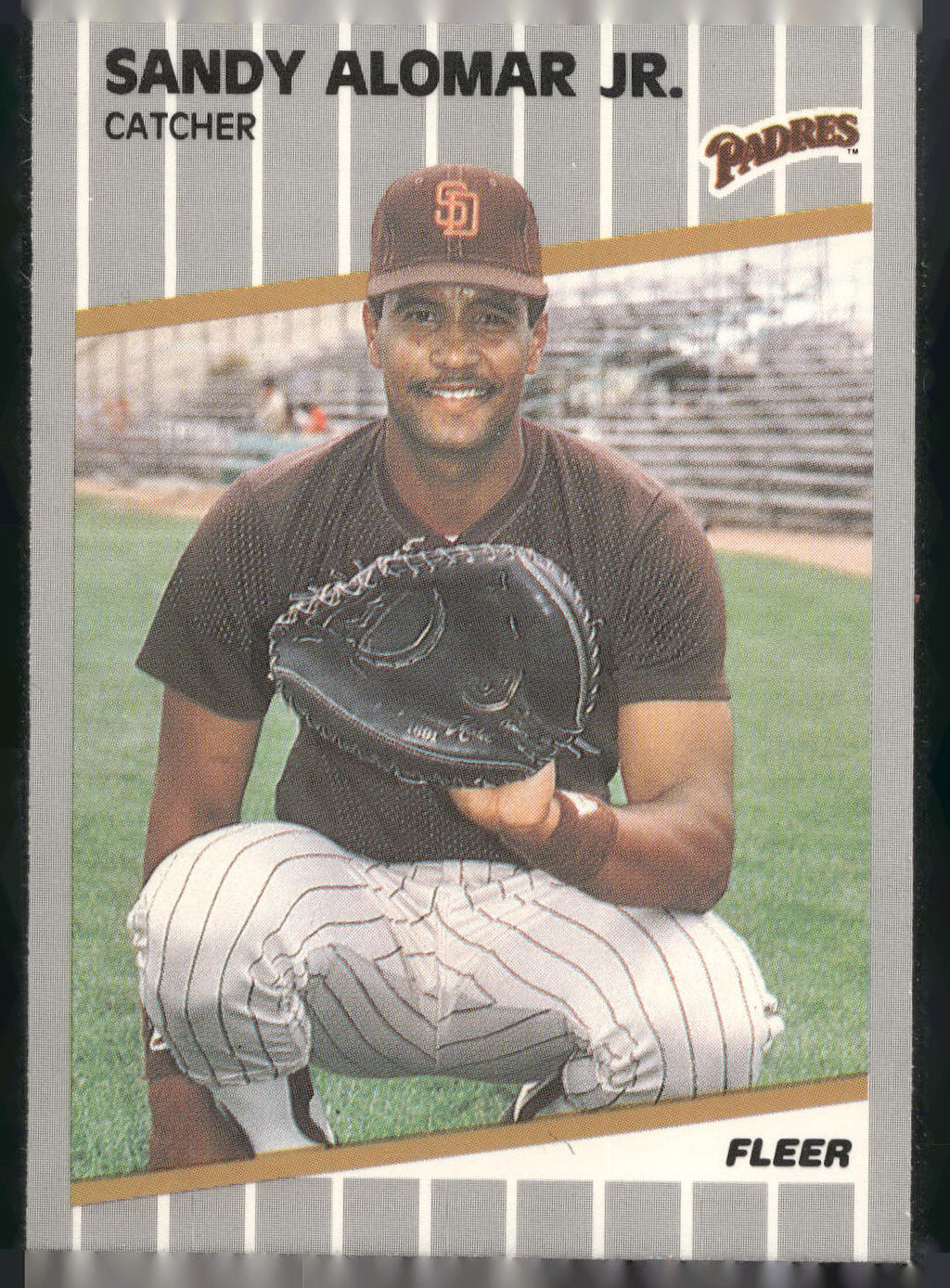 1989 Fleer #300 Sandy Alomar Jr.