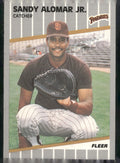 1989 Fleer #300 Sandy Alomar Jr.