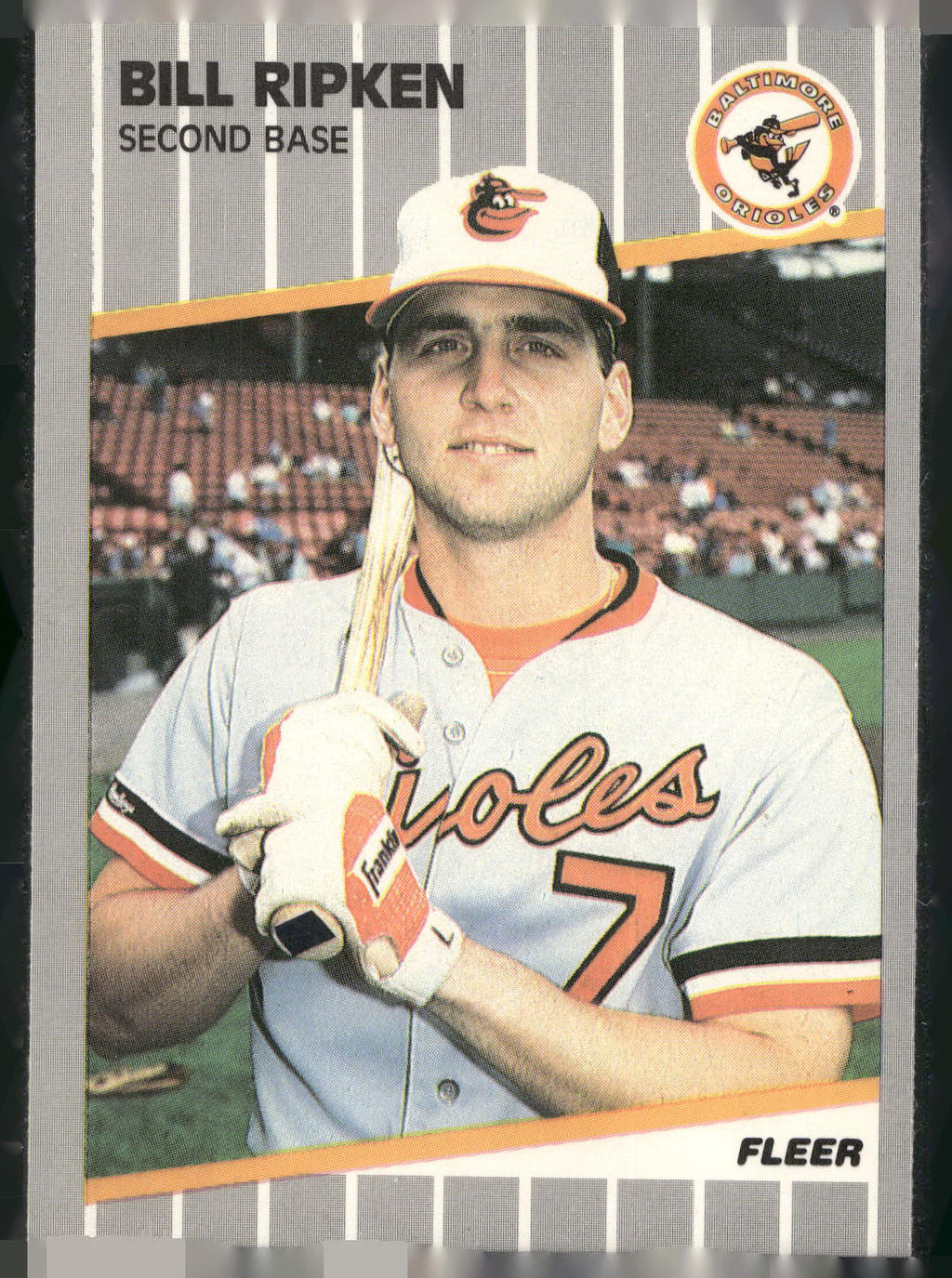 1989 Fleer #616e Bill Ripken