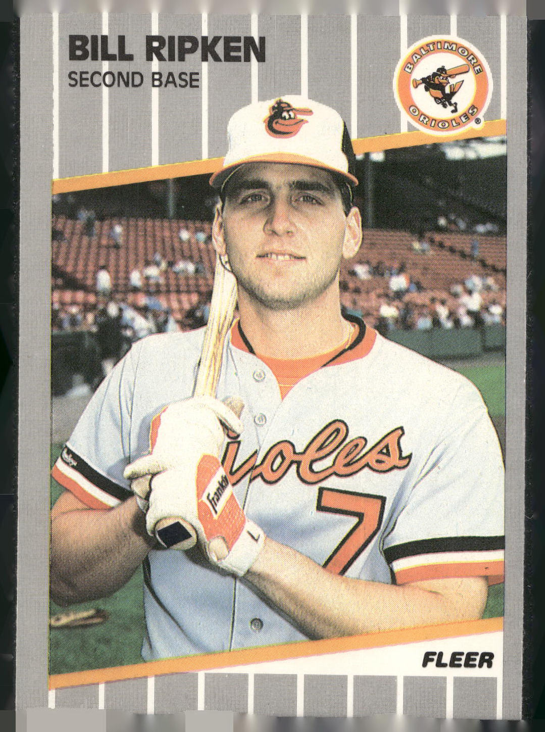 1989 Fleer #616e Bill Ripken