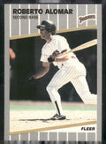 1989 Fleer #299 Roberto Alomar