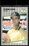 1989 Fleer #6 Storm Davis